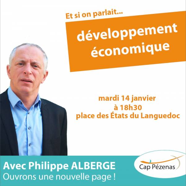 Pézenas - Et si on parlait développement économique