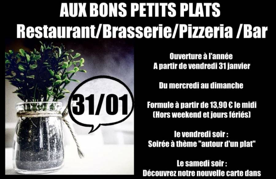 Cap d'Agde - ouverture à l'année du restaurant aux bons petits plats