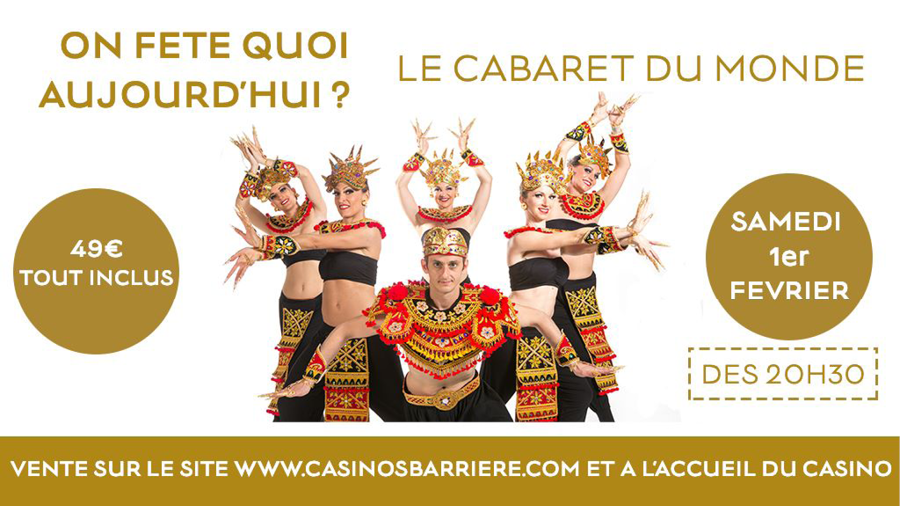 Hérault - Diner spectacle Le cabaret Voyage autour du monde