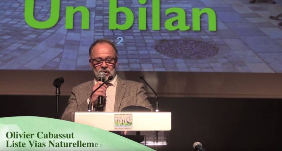 Vias - 1ère Réunion publique VIAS NATURELLEMENT : Le Bilan du mandat d'Adjoint au Maire