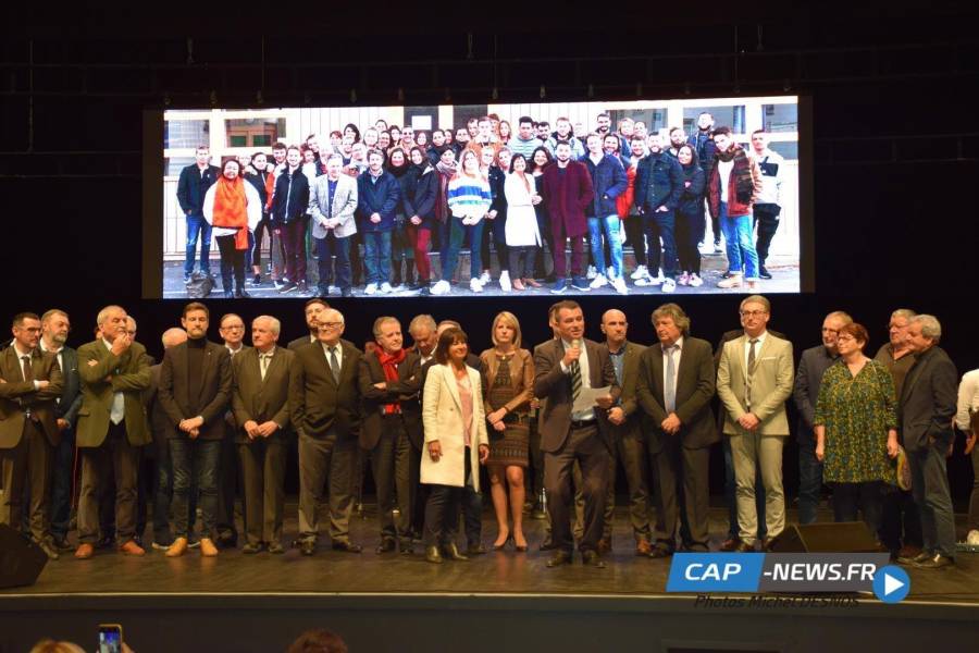Cap d'Agde - Salle comble pour les Vœux de l'Agglo Hérault Méditerranée
