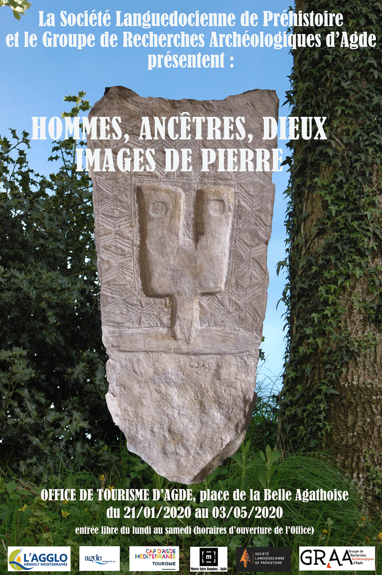 Agde - EXPOSITION HOMMES, ANCÊTRES, DIEUX : IMAGES DE PIERRE