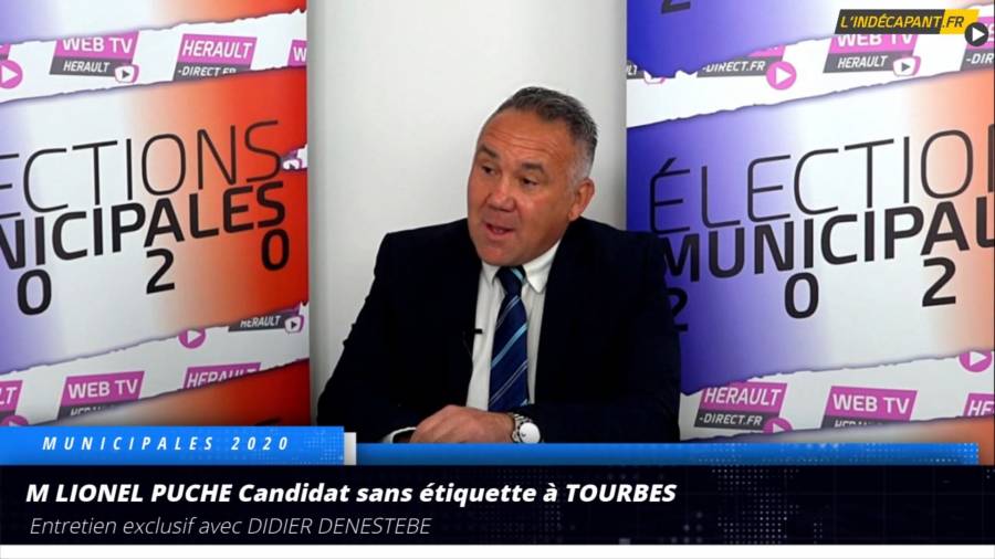 Hérault - Tourbes - Entretien avec Lionel PUCHE, Candidat sans étiquette.