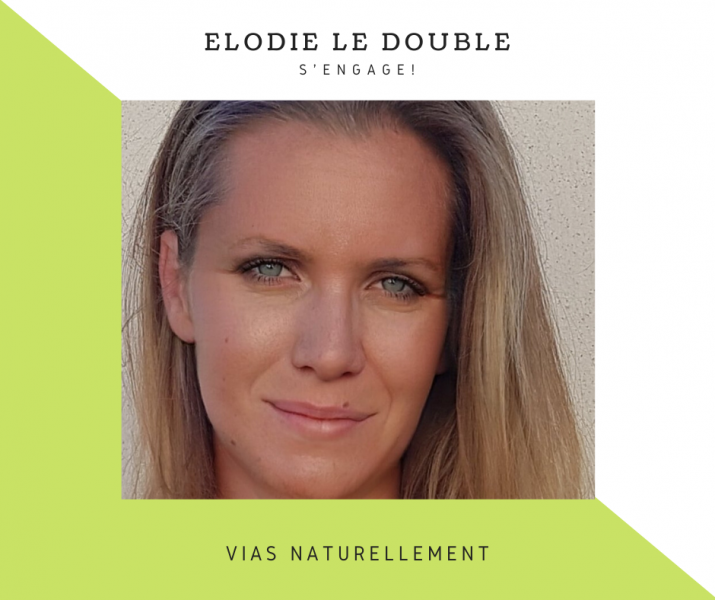 Vias - ELODIE LE DOUBLE S'ENGAGE AVEC L'ÉQUIPE VIAS NATURELLEMENT D'OLIVIER CABASSUT