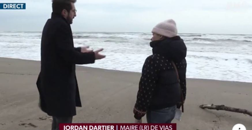 Vias - Jordan Dartier passe sur RMC à propos des Maires face à la crise