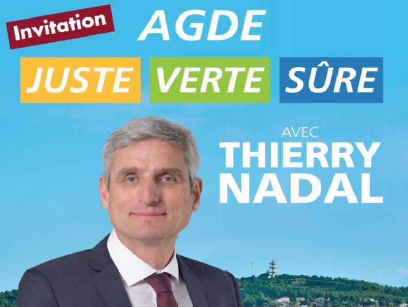 Agde - Thierry NADAL dévoile une partie de son programme