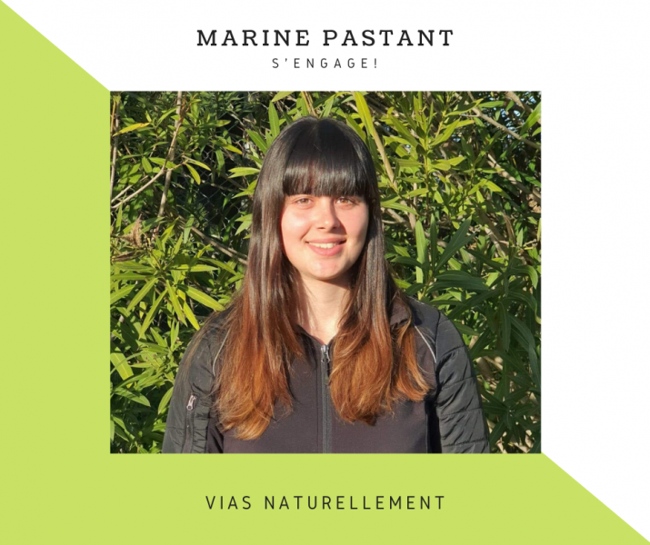 Vias - MARINE PASTANT S'ENGAGE AVEC L'ÉQUIPE VIAS NATURELLEMENT D'OLIVIER CABASSUT