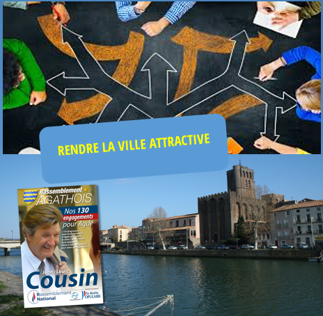 Agde - JEAN-LOUIS COUSIN TÊTE DE LISTE DU RASSEMBLEMENT AGATHOIS VA RENDRE LA VILLE D'AGDE PLUS ATTRACTIVE
