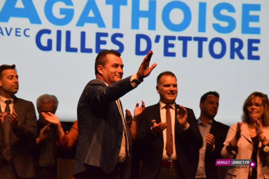 Agde - Retrouvez la Réunion publique avec Gilles D'Ettore pour L'Union Agathoise