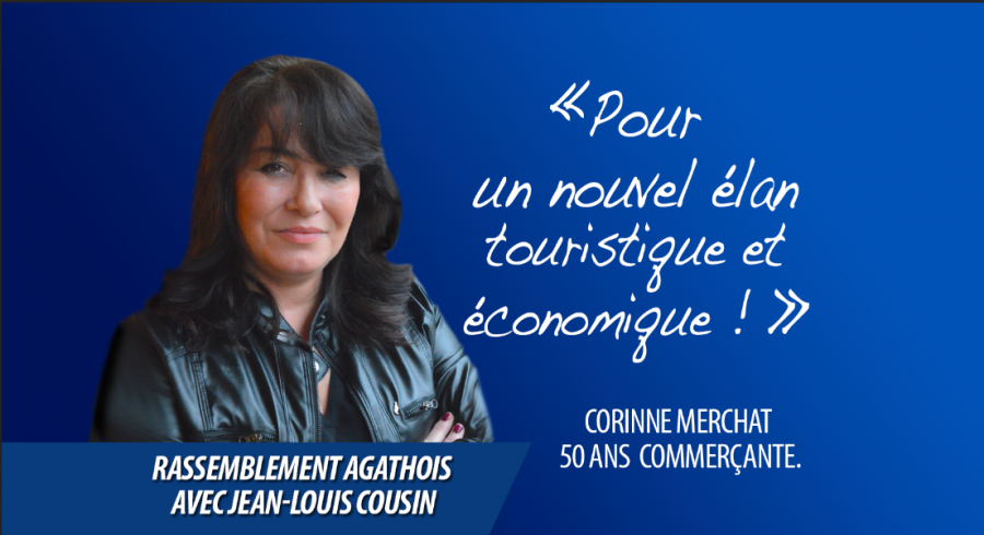 Agde - Corinne Merchat rejoint Jean-Louis Cousin tête de liste du Rassemblement Agathois