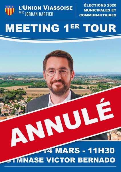 Vias - ANNULATION DU Meeting du 1er Tour - L'Union Viassoise - Samedi 14 Mars