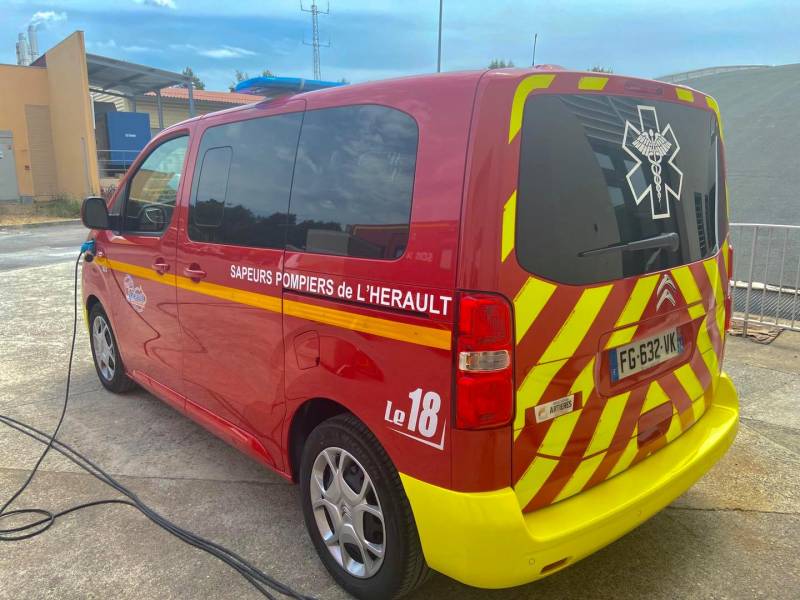 Hérault - Un nouveau véhicule de secours médical pour les Sapeurs-Pompiers de l'Hérault