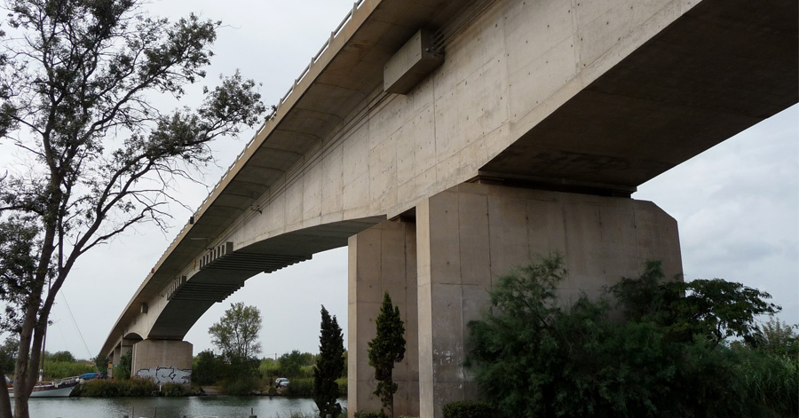 Hérault - Agde - Travaux : Pont de l'Hérault et passerelle du centre historique intégrés dans le plan de relance économique de l'Hérault