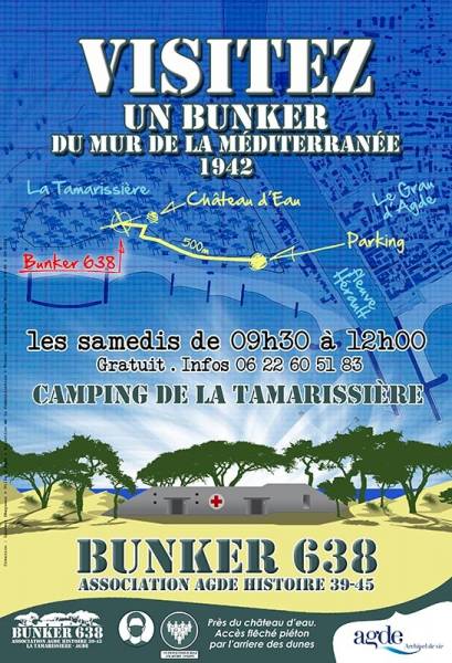 La Tamarissière - Visitez un Bunker du  Mur de la Méditérrannée 