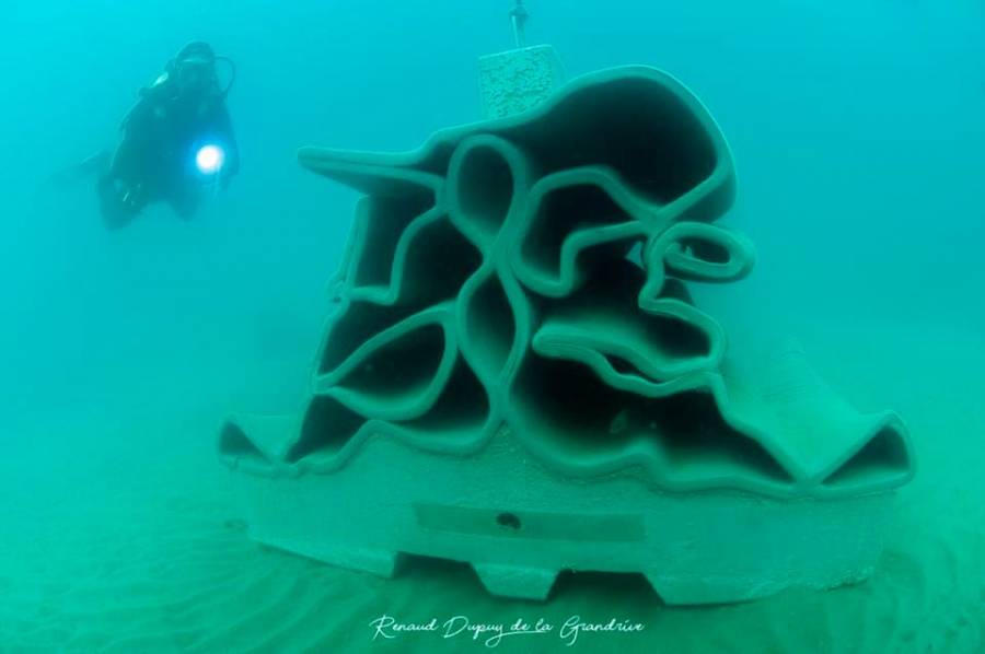 Cap d'Agde - Réinstallation des bouées de balisage écologique de la bande des 300 m du littoral