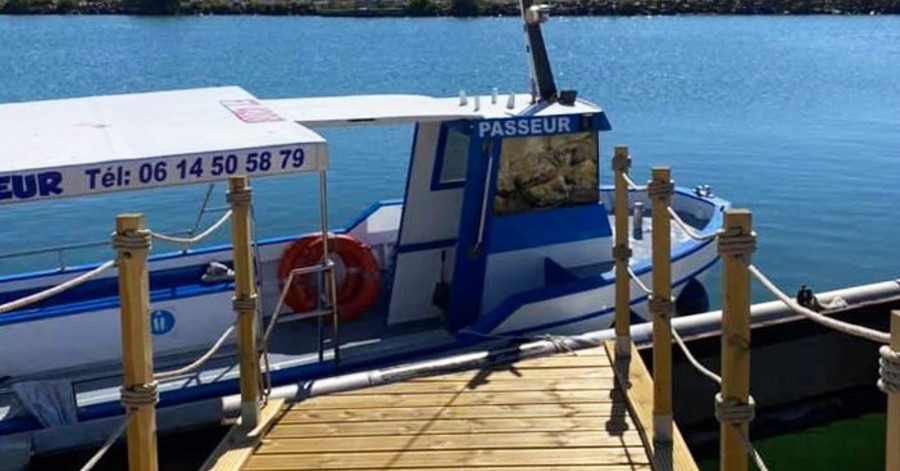 Hérault - Sérignan - Lily le bateau passeur est ouvert !