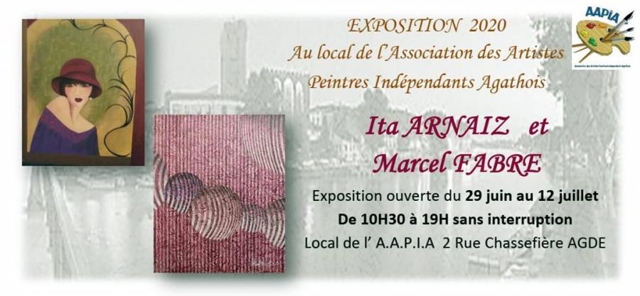 Hérault - Agde - Exposition à la galerie des peintres Agathois