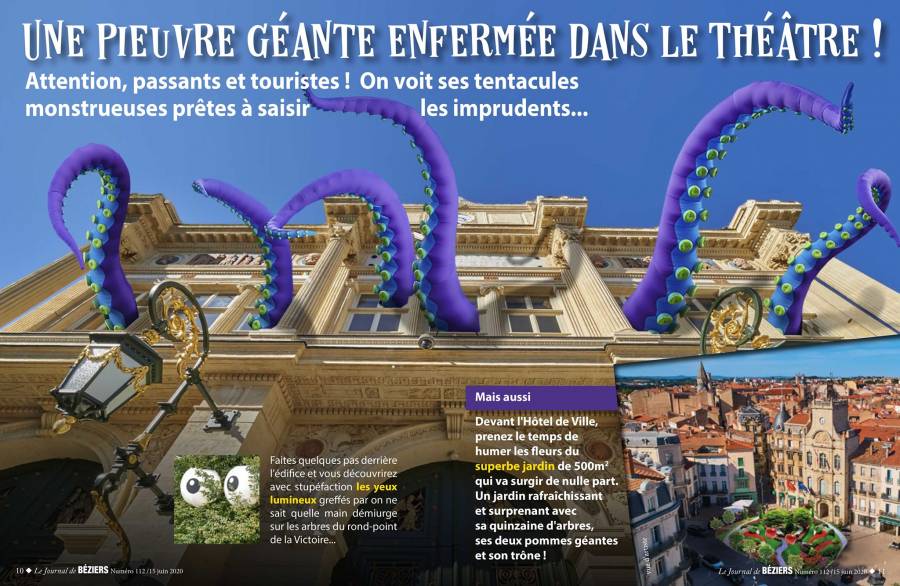 Hérault - Béziers - inauguration des décos estivales le 1er Juillet !