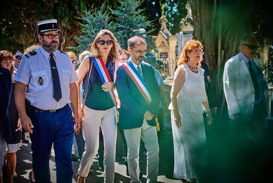 Hérault - Béziers - Cérémonie hommage massacre d'Oran 5 juillet 1962 !