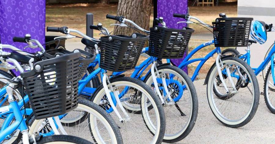Hérault - Villeneuve-lès-Maguelone - Le service Vélomagg plage vous permet de rejoindre la plage en vélos californiens gratuitement !