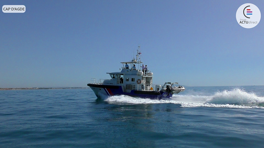 Cap d'Agde - Reportage - Opération « Sécurité Mer » dans l'Hérault !