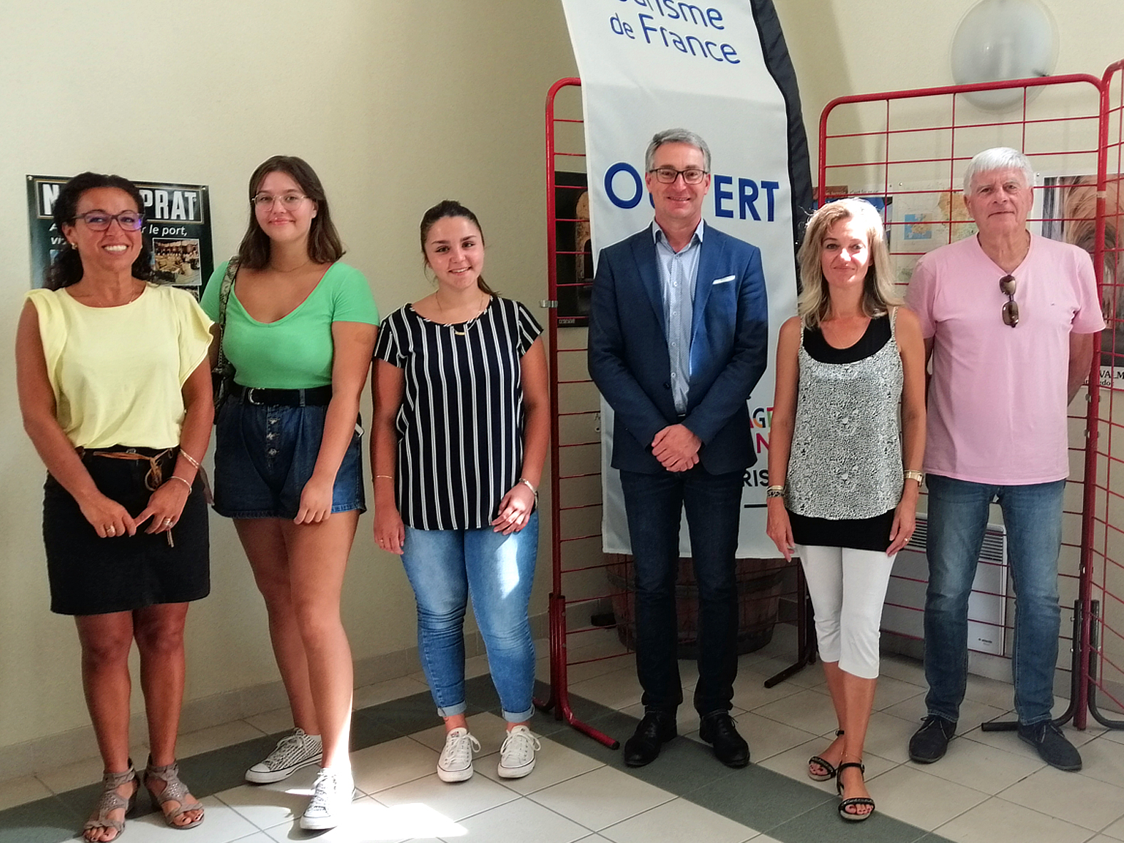 Hérault - Pomerols - Le relais d'informations touristiques est en place