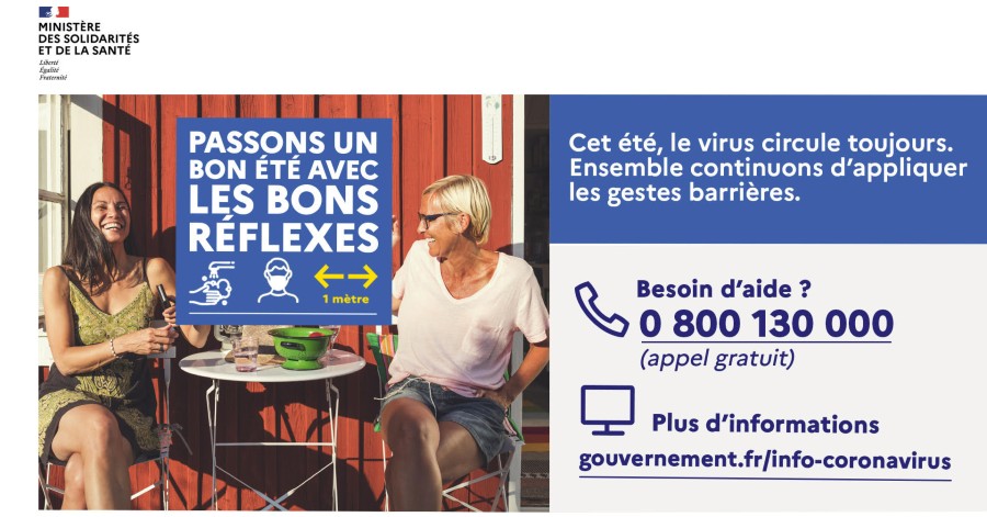 Occitanie - Covid19 - Il est important de ne pas oublier que le virus circule toujours !
