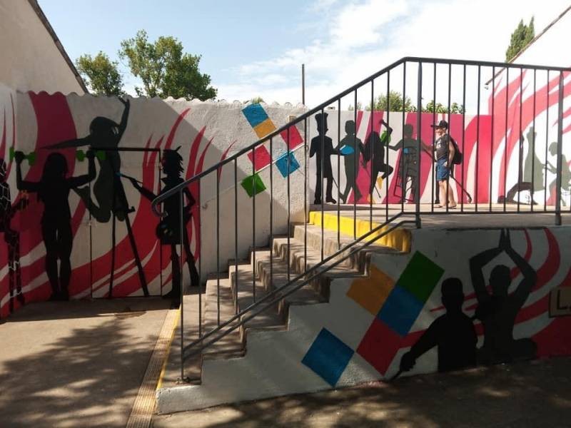 Hérault - Sauvian - Les jeunes du Centre de loisirs ont réalisé des graffs représentant les activités dispensées par l'association !