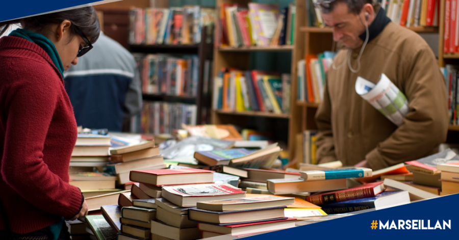 Marseillan - Retrouvez le Marché aux Livres tous les mardis et vendredis !
