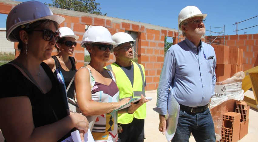 Hérault - Marseillan - Pas de retard pour le chantier de la nouvelle crèche !