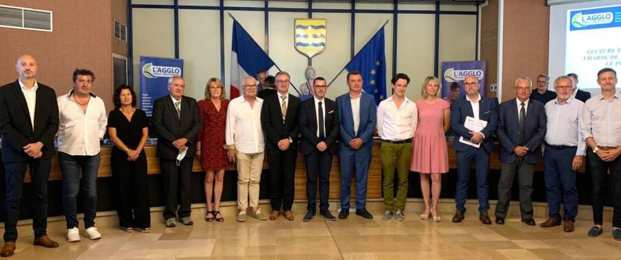 Bessan - La nouvelle agglo Hérault Méditerranée en place avec le maire de Bessan promu aux finances