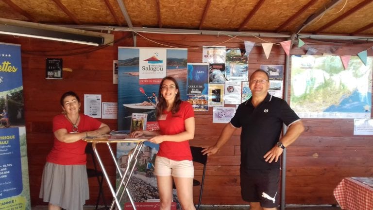 Hérault - Salagou - Tournée estivale du lac avec l'office de tourisme du Clermontais !