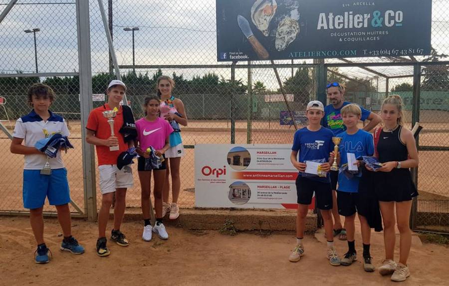 Tennis - Marseillan - le TC Marseillan s'illustre lors de son Tournoi !