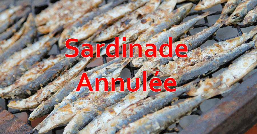 Agde - La sardinade d'Agde du 18 juillet est Annulée !!!