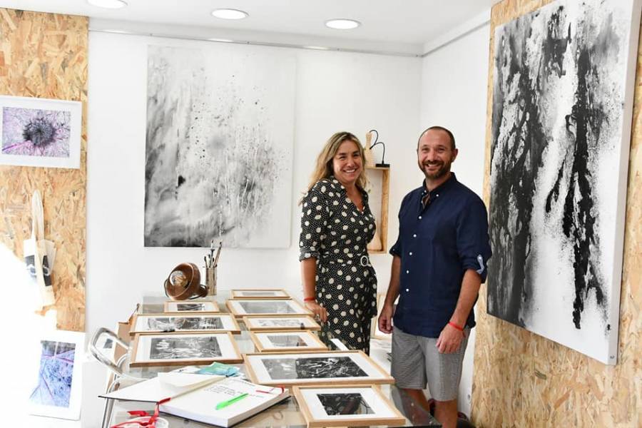 Agde - Sandrine et Jérôme : 2 nouveaux artistes en Agde !