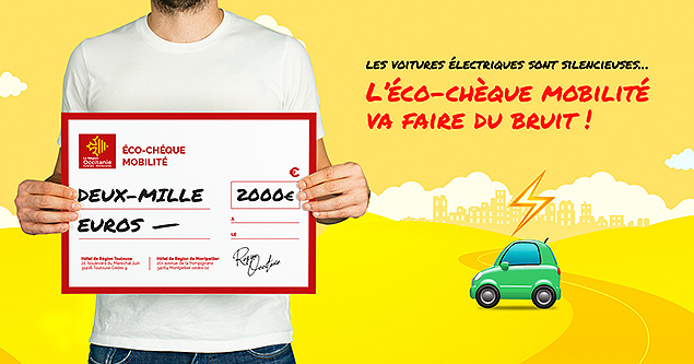 Occitanie - Profitez du dispositif Éco-chèque mobilité pour l'achat d'une voiture électrique ou hybride rechargeable d'occasion