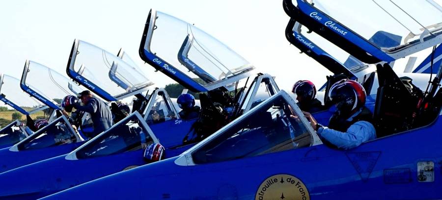 Cap d'Agde - Patrouille de France : Samedi 19 septembre 2020, dans le ciel du Cap d'Agde !