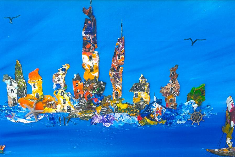 Vias - Pierrette BREL expose à la Galerie d'Art du 25 juillet au 2 août 2020