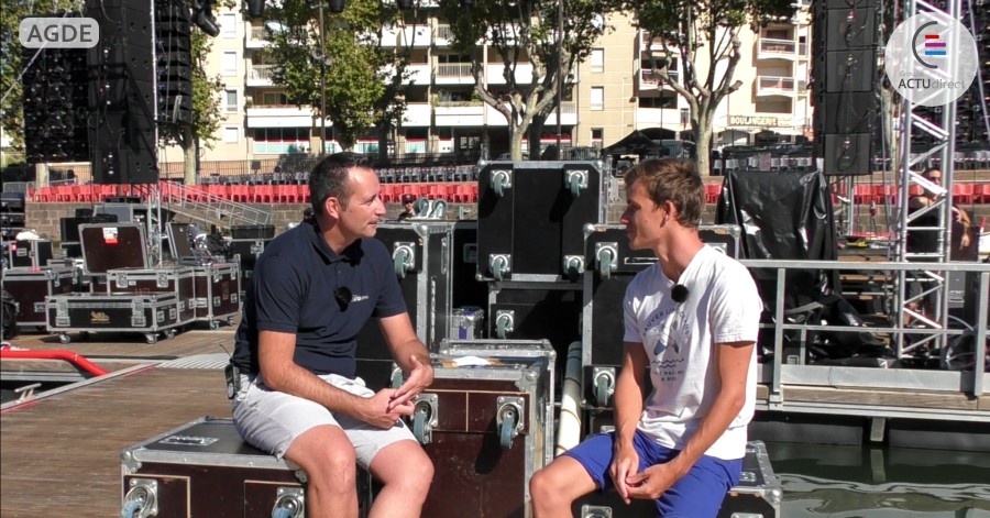 Agde - Entretien avec Eolya avant son concert sur la Scène Flottante du 25 juillet 2020