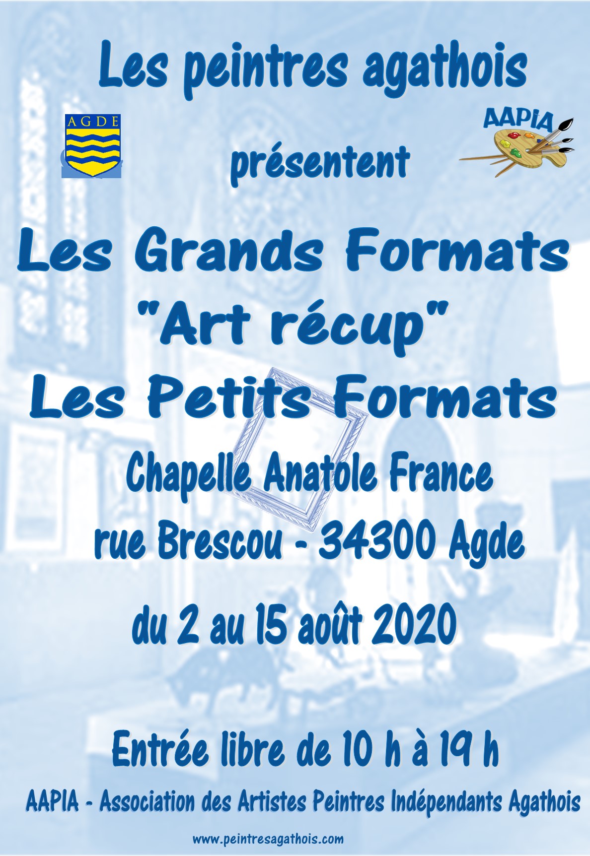 Culture Agde - L'AAPIA met les petits formats dans les grands.