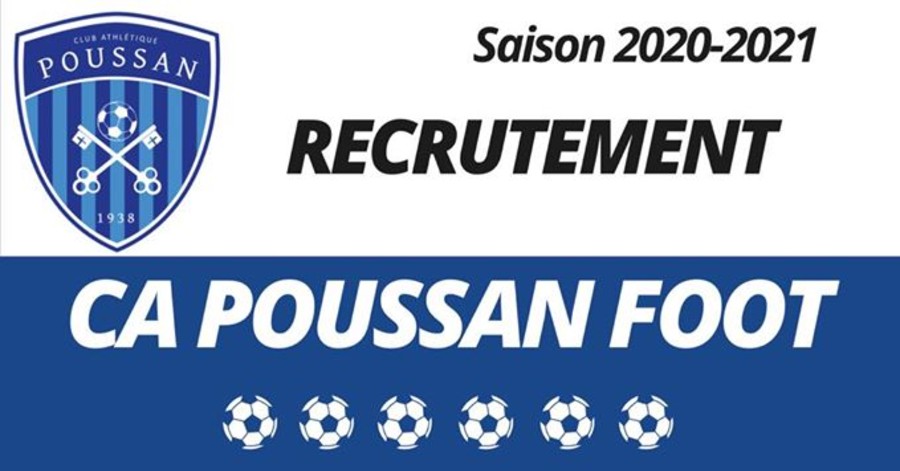 Football - Hérault - Le Club Athlétique Poussan Foot recrute des joueurs pour son école de foot !