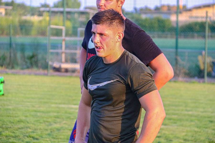 Rugby - Agde - ROA - Blessure à l'entraînement pour notre jeune recrue Antoine Barthélemy
