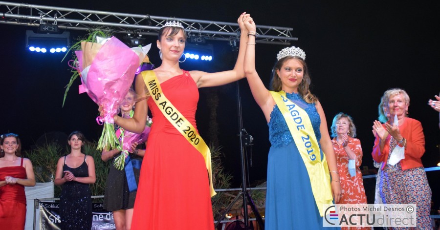 Agde - Blandine nouvelle Miss Agde 2020 !