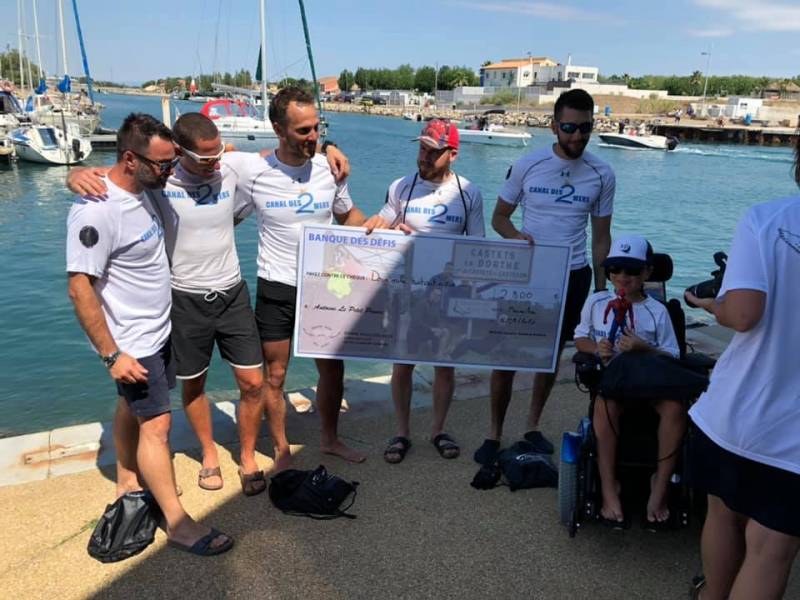 Marseillan - Défi gagné pour le petit Antoine !