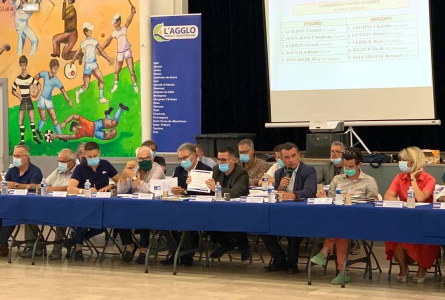 Bessan - Une centaine de décisions prises à l'unanimité en conseil d'agglomération à Bessan