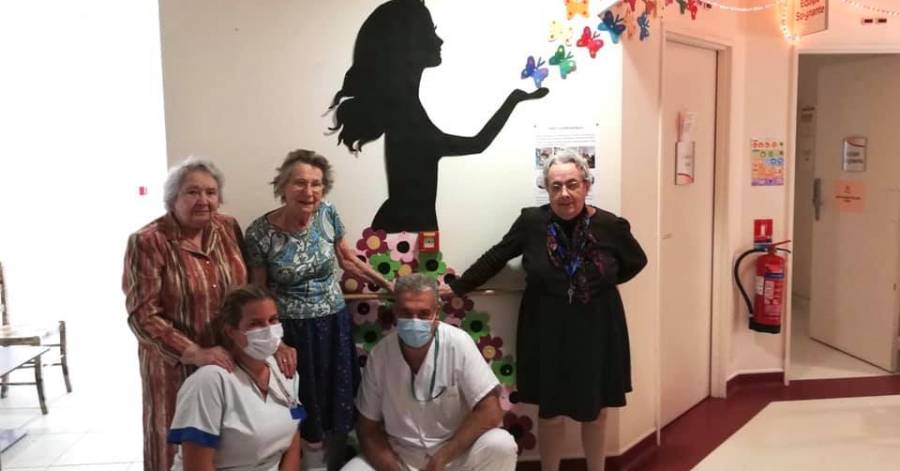 Vias - Naissance d'une « Dame aux fleurs » à l'EHPAD de Vias