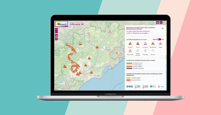Hérault - Inforoute 34 : le nouveau site du Département !