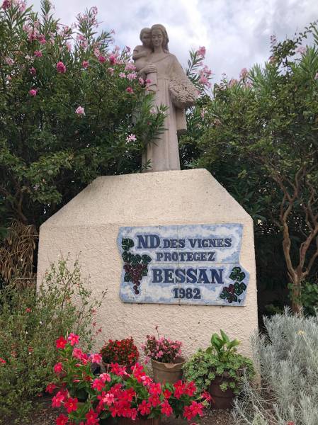 Bessan - Fête de l'Assomption avec la paroisse en honneur à Notre-Dame des Vignes