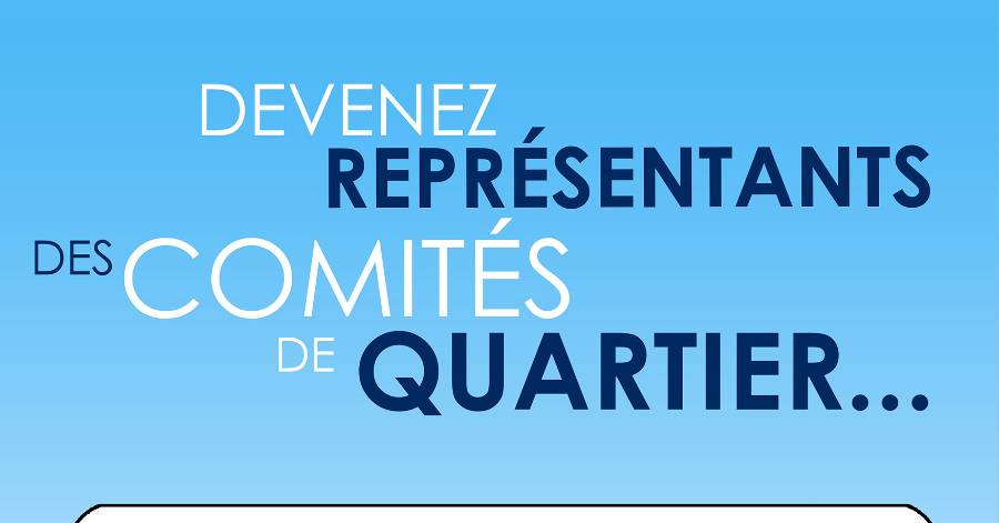 Agde - Devenez représentants des comités de quartier !
