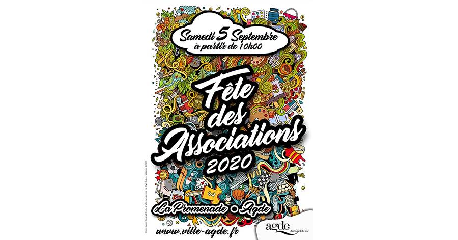 Agde - Annulée - La Fête des Associations c'est le 5 septembre !